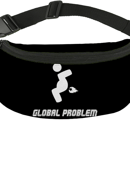 Global problem övtáska  Black
