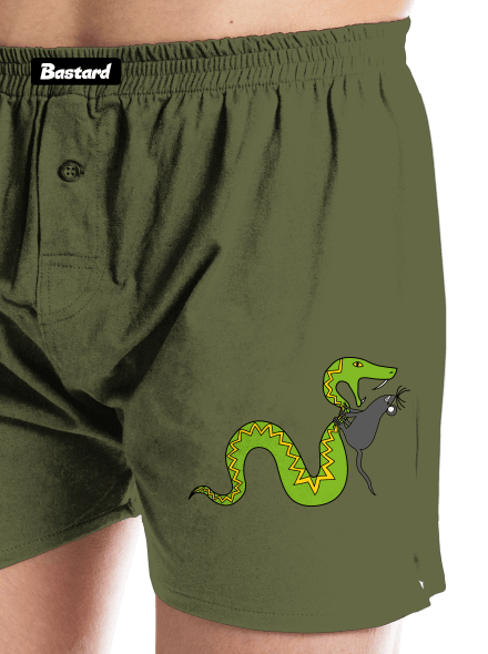 A kígyó és az egér férfi alsó nadrág  Khaki