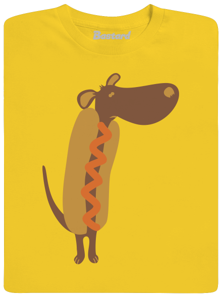 Hot dog férfi póló  Gold