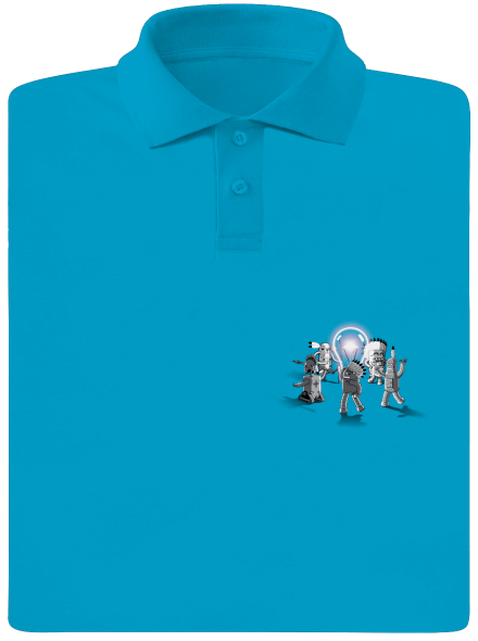 Hi-tech törzs férfi pólóingek  Blue Atol