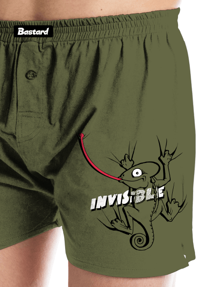 Invisible chameleon férfi alsó nadrág  Khaki