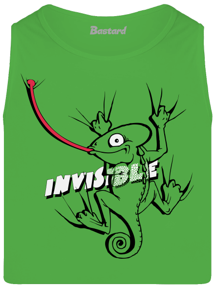 Invisible chameleon férfi trikó  Lime