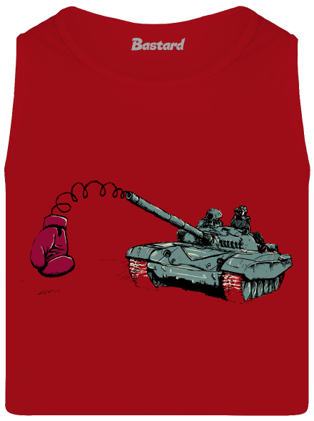 Tank férfi trikó  Red