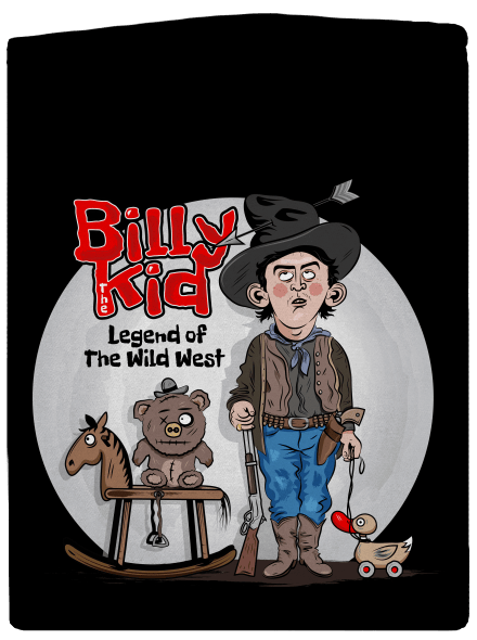 Billy The Kid cipzáras női pulóver  Black