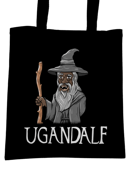 Ugandalf táska  Black
