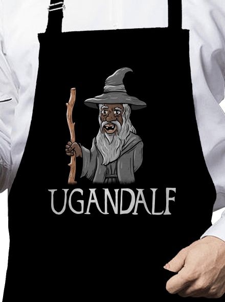 Ugandalf kötény  Black