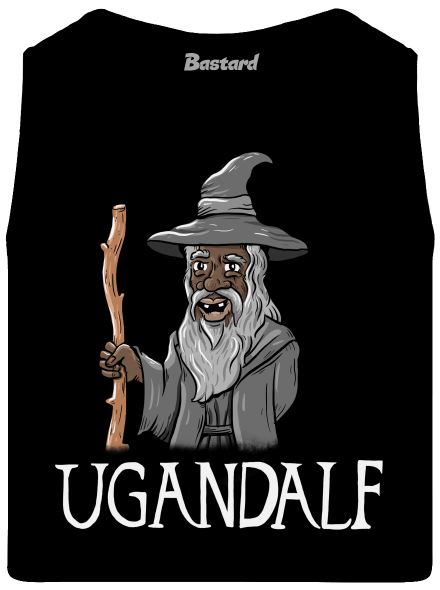 Ugandalf férfi trikó  Black