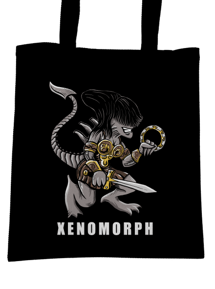 Xenomorph táska  Black