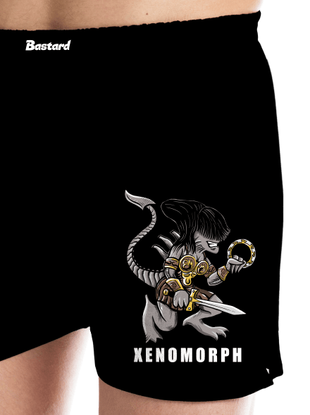 Xenomorph férfi alsó nadrág  Black