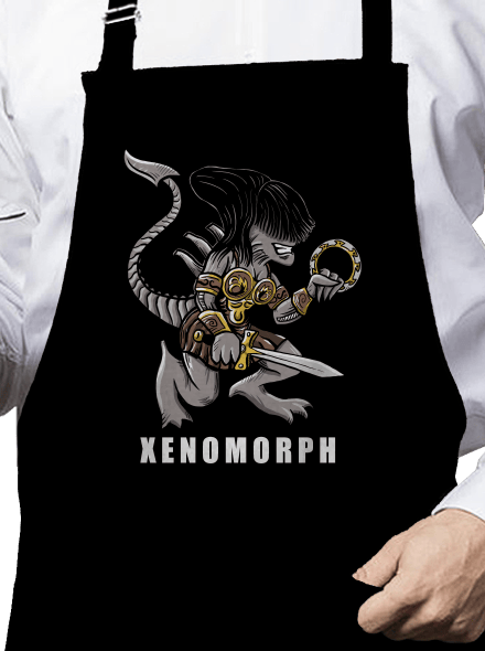 Xenomorph kötény  Black