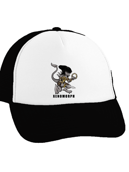 Xenomorph sültös sapka  Black cap