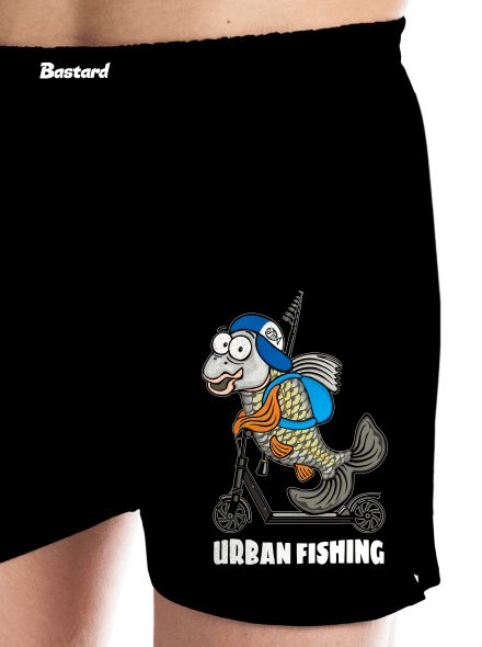 Urban fishing férfi alsó nadrág  Black