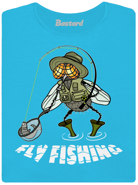 Fly fishing női póló  Blue Atol