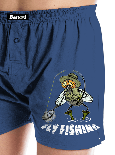 Fly fishing férfi alsó nadrág  Blue