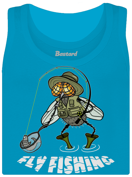 Fly fishing klasszikus női trikó  Blue Atol