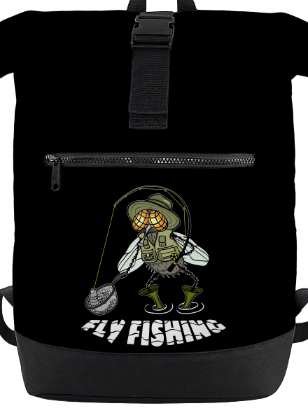 Fly fishing hátizsák  Black