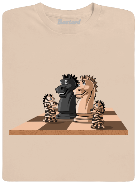 Sakkcsalád férfi póló  Sand