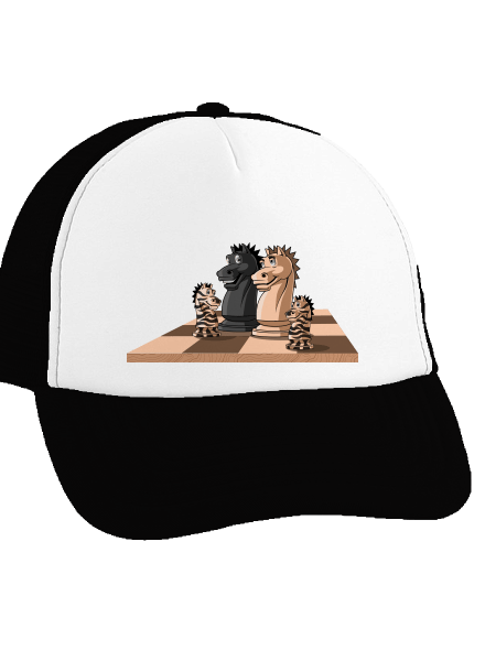 Sakkcsalád sültös sapka  Black cap