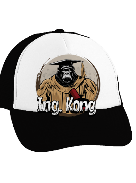 Ing. Kong sültös sapka  Black cap