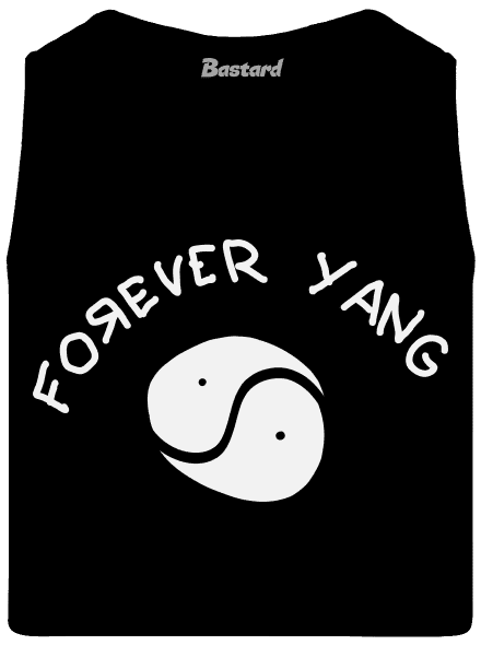 Forever Yang férfi trikó  Black