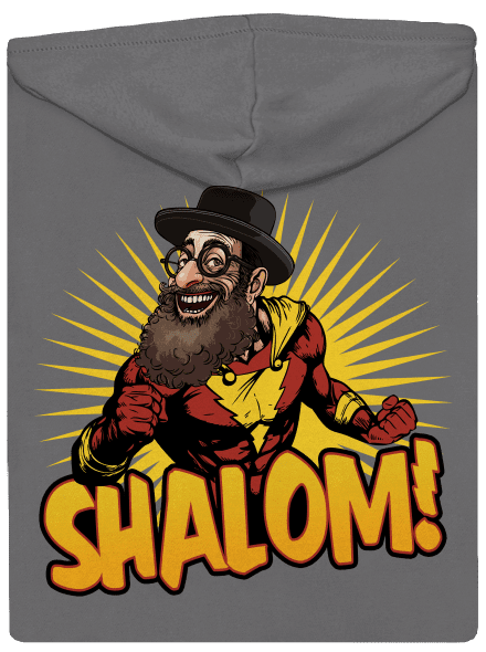 Shalom! cipzáras női pulóver  Steel Gray