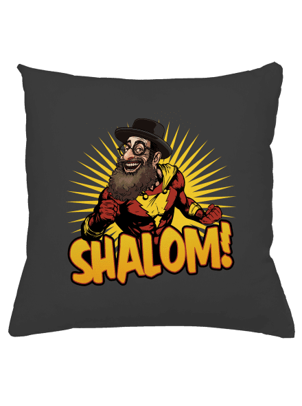 Shalom! párna  Dark Grey