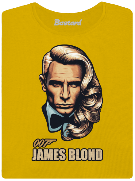 James Blond női póló  Yellow