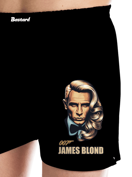 James Blond férfi alsó nadrág  Black