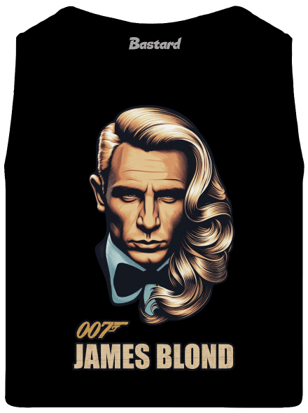 James Blond férfi trikó  Black