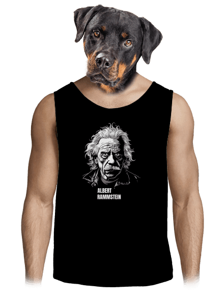 Albert Rammstein férfi trikó Black