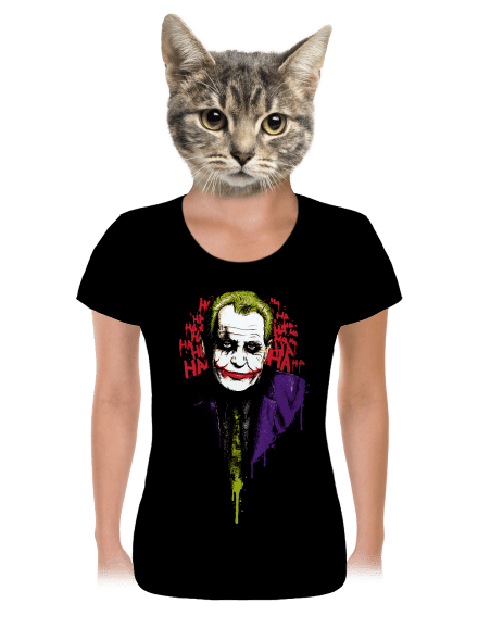 Zeman Joker női póló Black