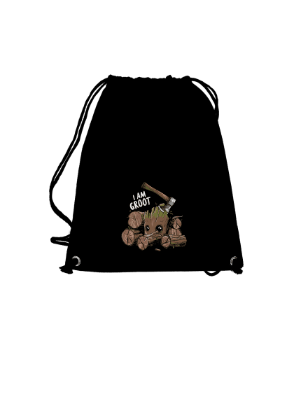 I Am Groot hátizsák Black