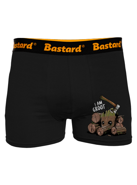 I Am Groot boxeralsó Black