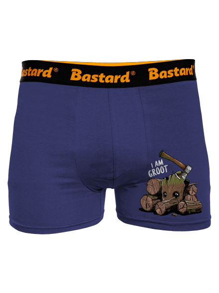 I Am Groot boxeralsó Blue Navy