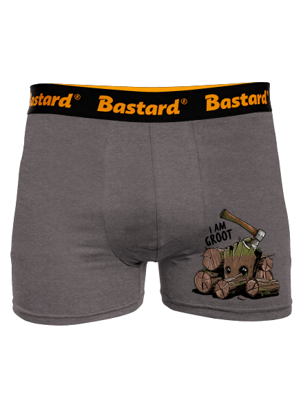 I Am Groot boxeralsó Gray Melange