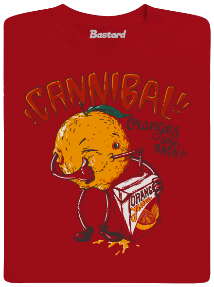 Cannibal férfi hosszú ujjú póló  Red