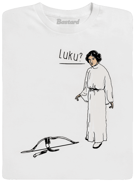Luke és Leia gyerek póló  White