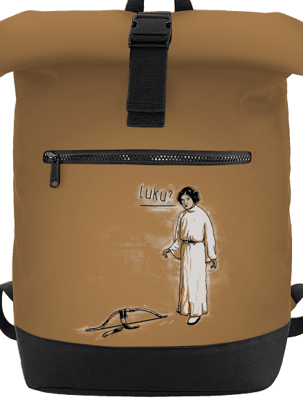 Luke és Leia hátizsák  Caramel