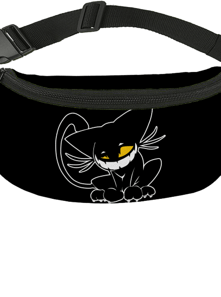 Evil cat övtáska  Black
