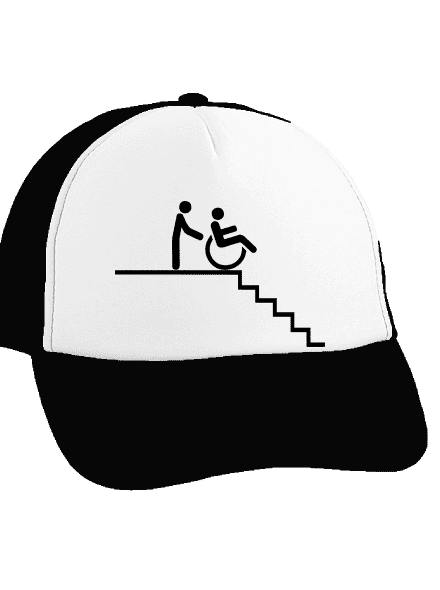 Help center sültös sapka  Black cap
