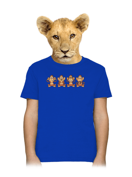  gyerek póló Royal Blue