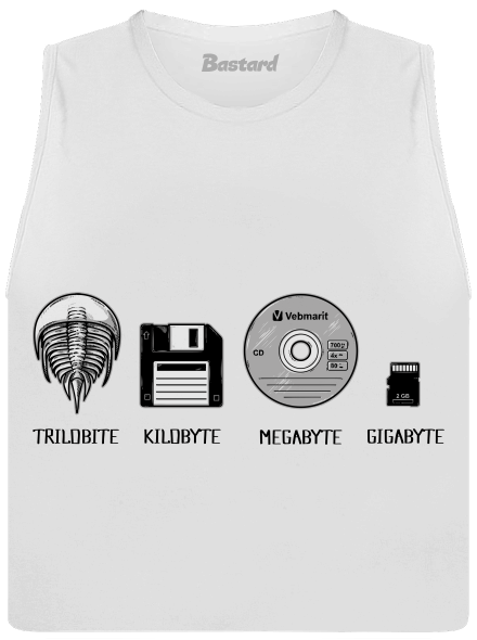 Trilobite női bővített trikó White