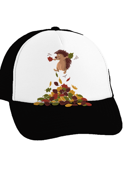 A levelek öröme sültös sapka  Black cap