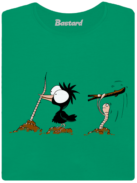 Vigyázz melyik végét fogod női póló Kelly Green Mal