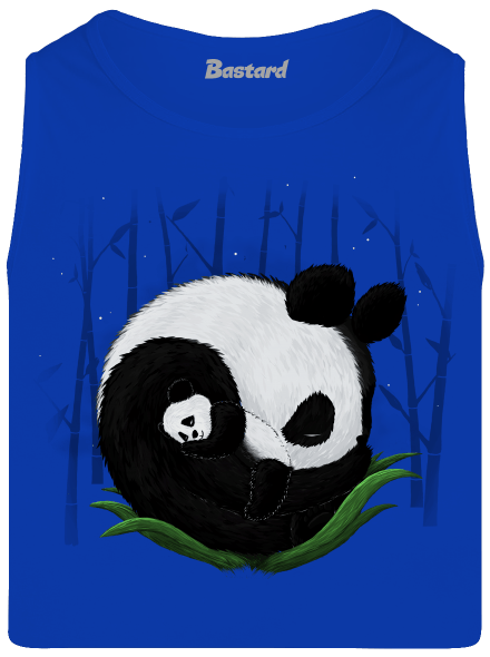 Két alvó panda férfi trikó  Royal Blue