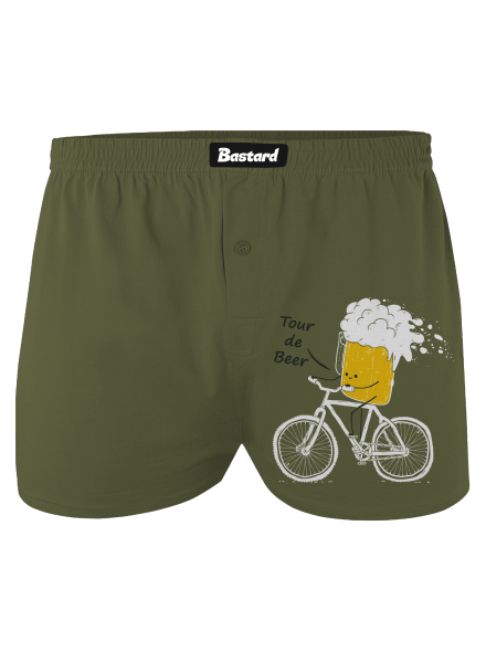 Tour de beer férfi alsó nadrág Khaki