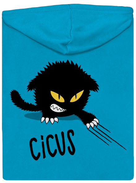 Cicus cipzáras női pulóver Blue Atol