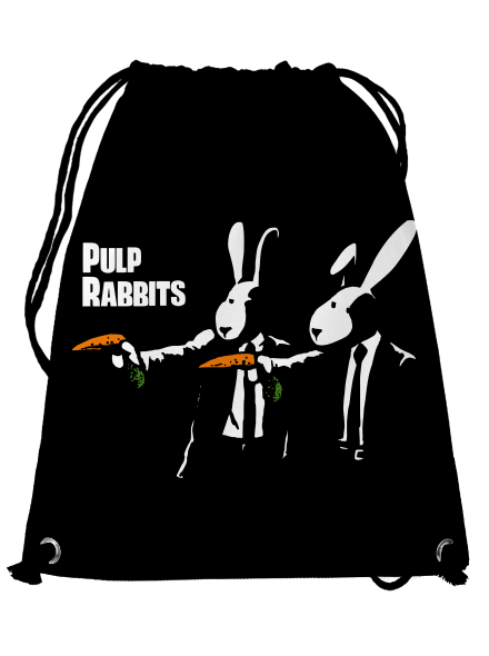 Pulp Rabbits hátizsák Black