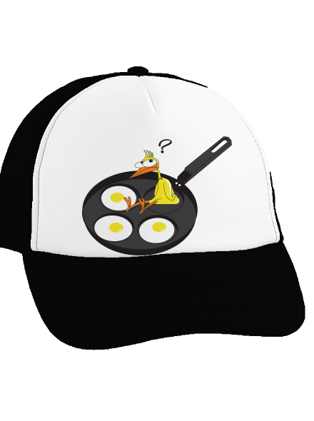 Csirke sültös sapka  Black cap