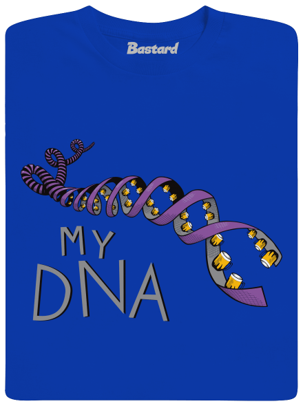My DNA férfi póló Royal Blue